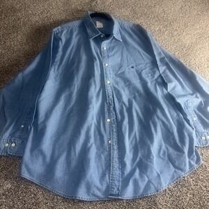 Brooks Brothers Cotton XXL Button Down Shirt Stripes Long Sleeved